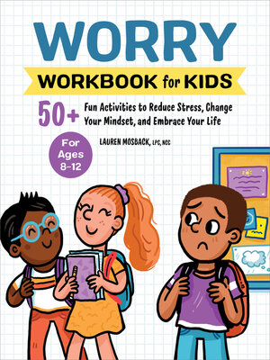 cover image of Worry Workbook for Kids
